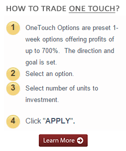 TradeRush.com - Online binary trading platform