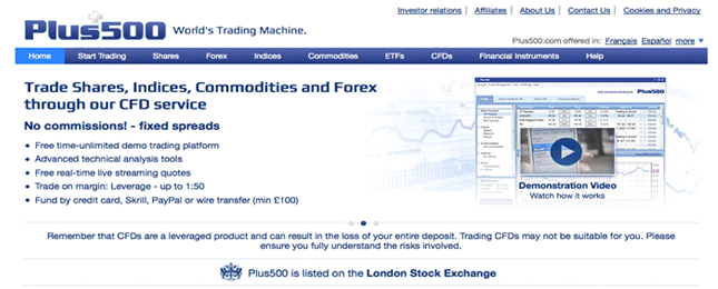 Plus500 review