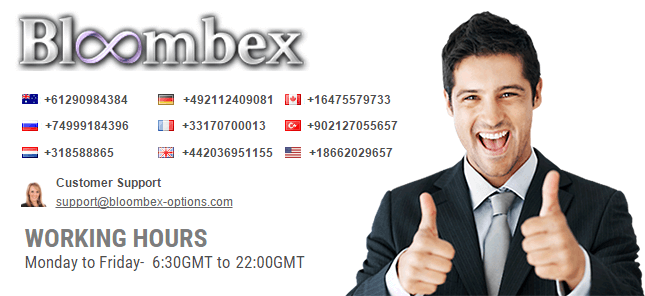 Bloombex Options - Online Binary options trading platform