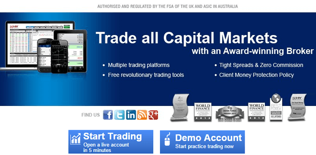 Hy Markets - Online Forex and commodities trading platform
